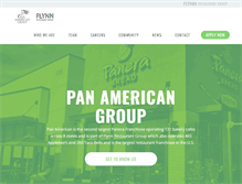 Tablet Screenshot of panamericangroup.com